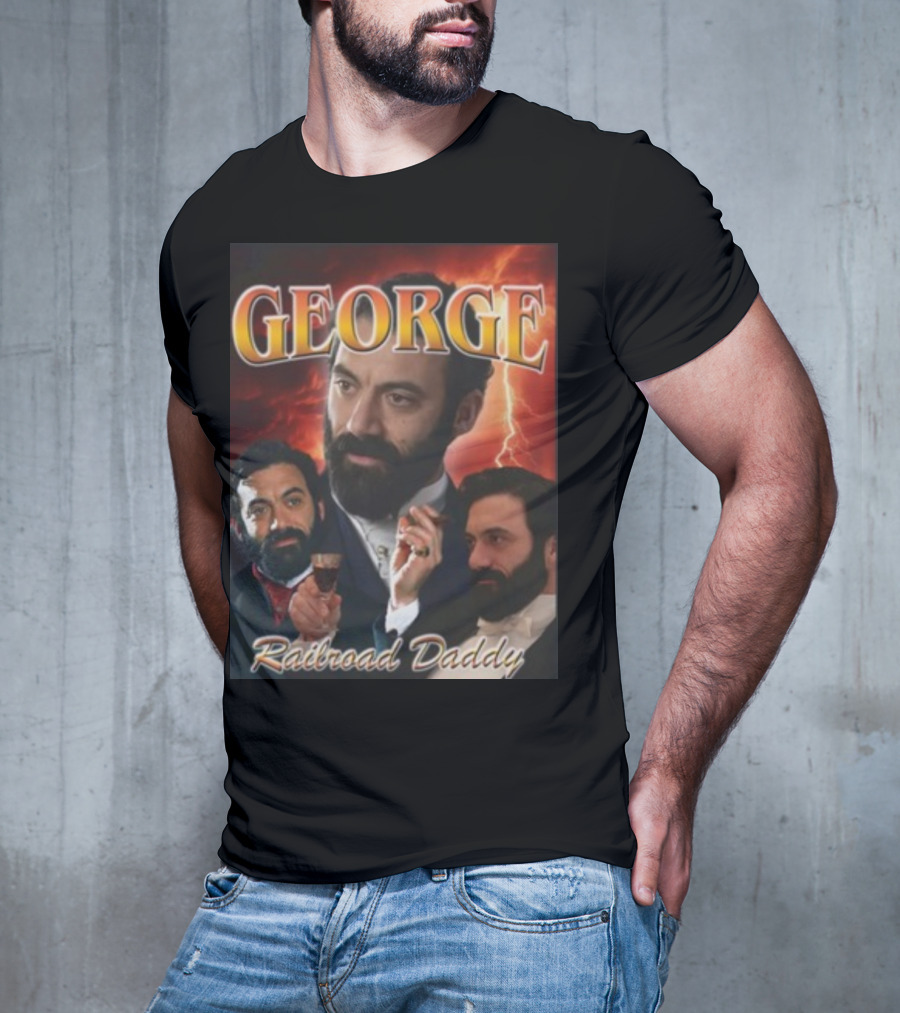 George Mummydearestpodcast Railroad Daddy T-Shirt
