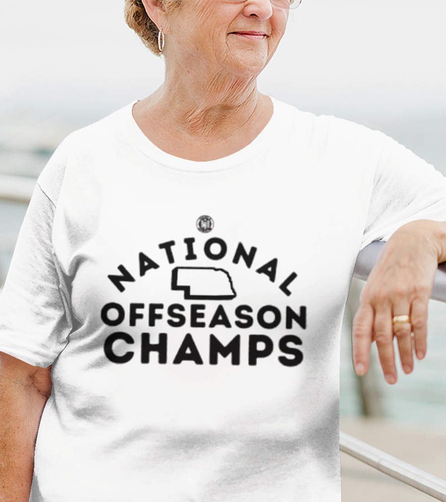 Bbbprinting Nebraska National Offseason Champs Shirt Map T-Shirt