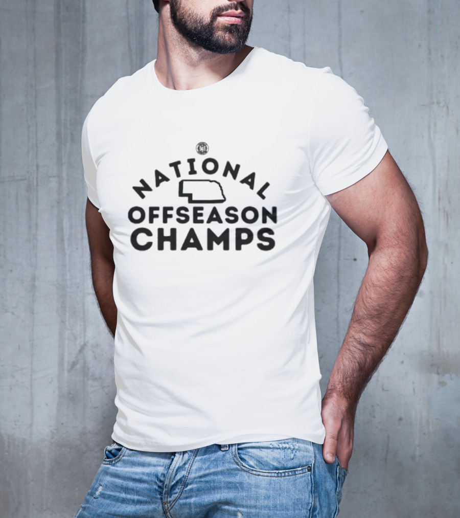 Bbbprinting Nebraska National Offseason Champs Shirt Map T-Shirt