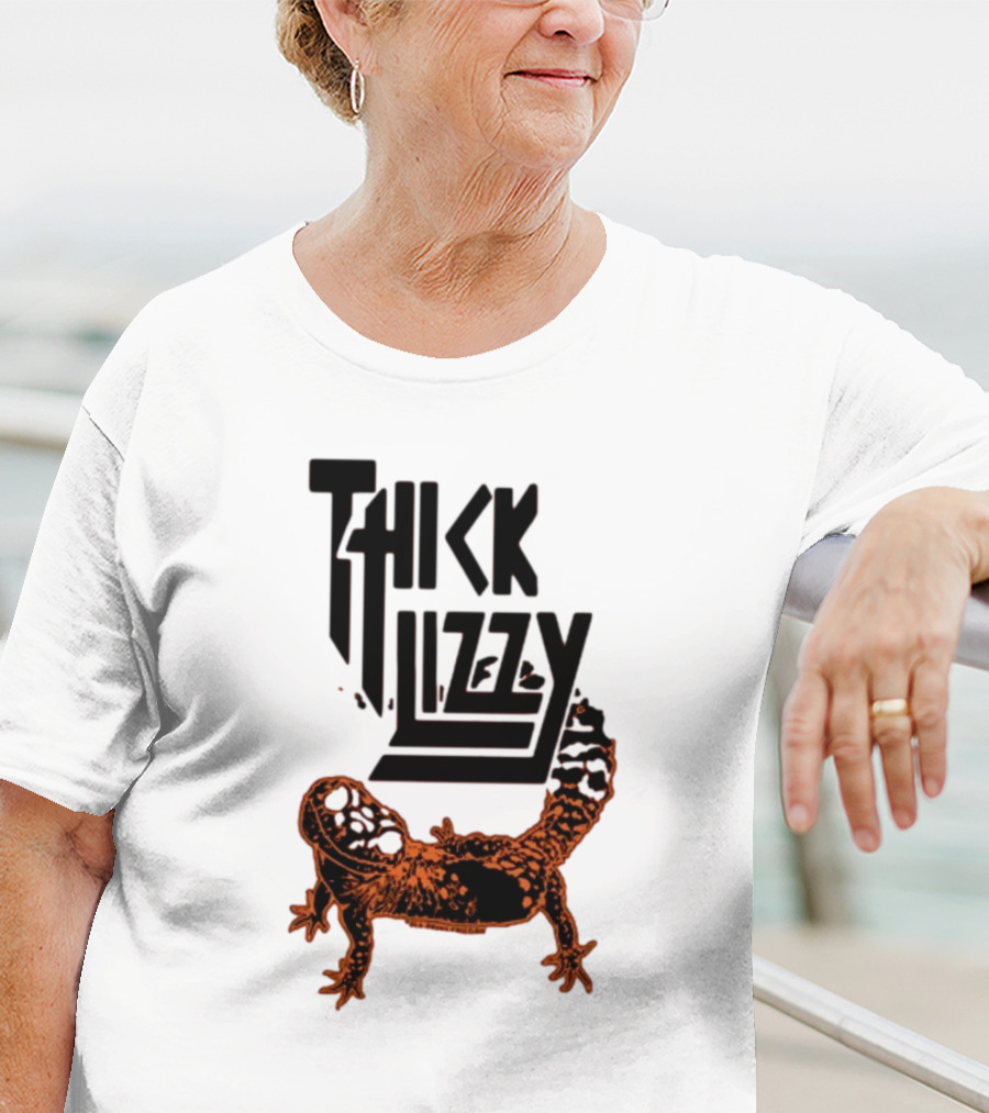 Thick Lizzy Folk Freegan Drunk Lizard T-Shirt