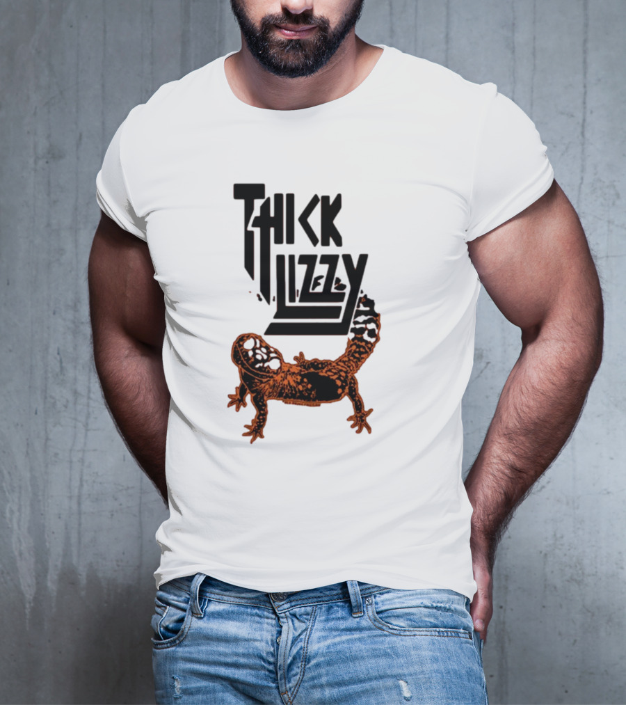 Thick Lizzy Folk Freegan Drunk Lizard T-Shirt