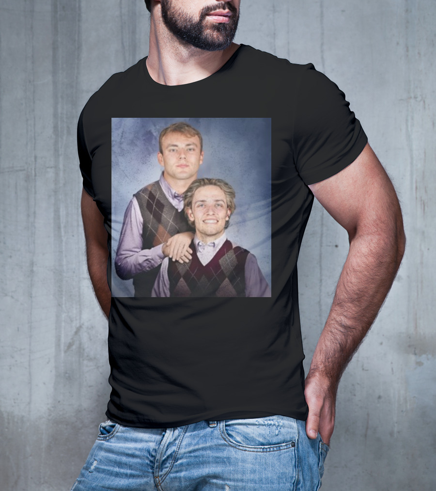 Carson Beck Brock Bowers Step Brothers Comedy Portrait T-Shirt