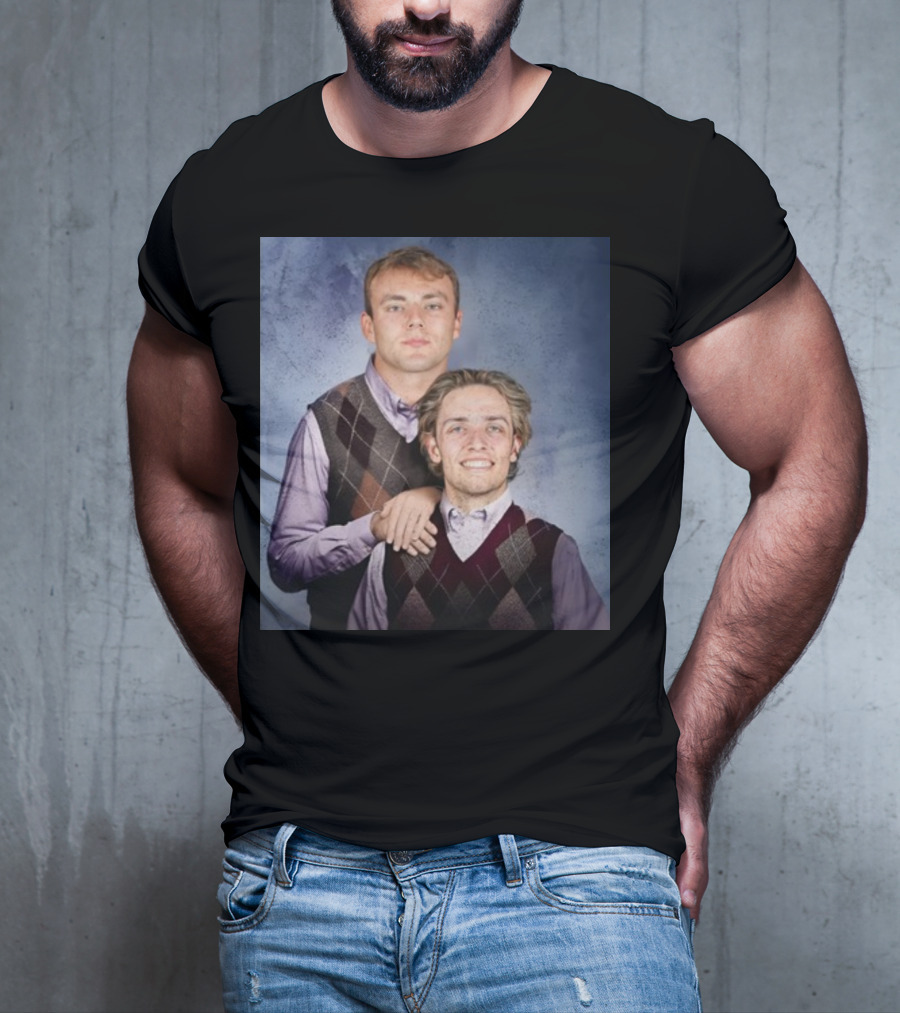 Carson Beck Brock Bowers Step Brothers Comedy Portrait T-Shirt