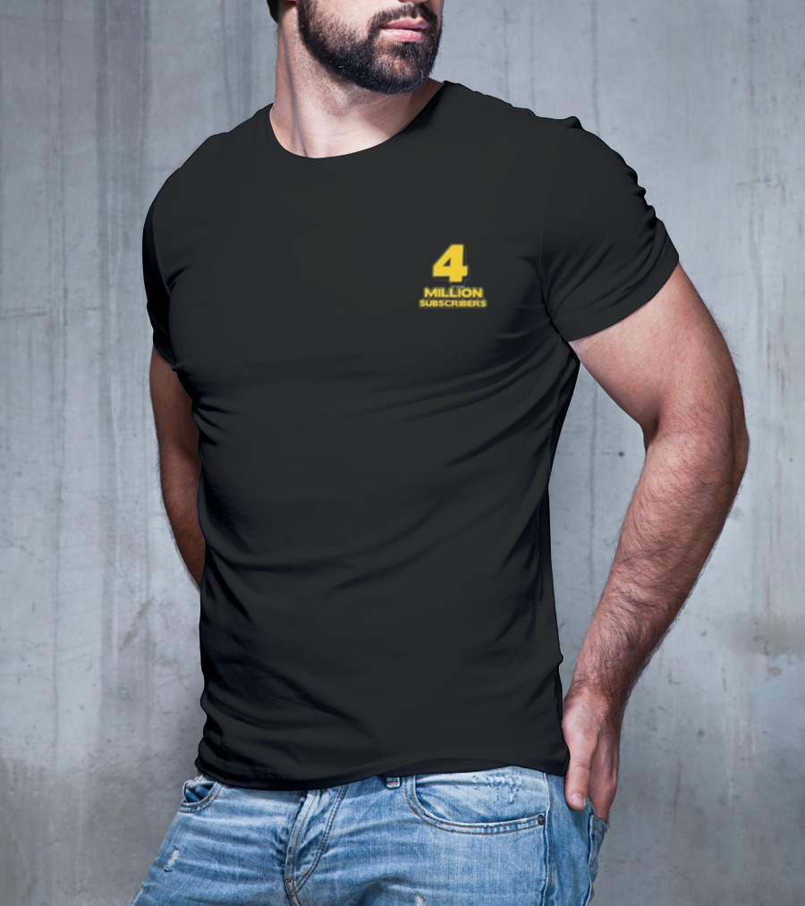 Let's Trip 4 Million Subscribers T-Shirt