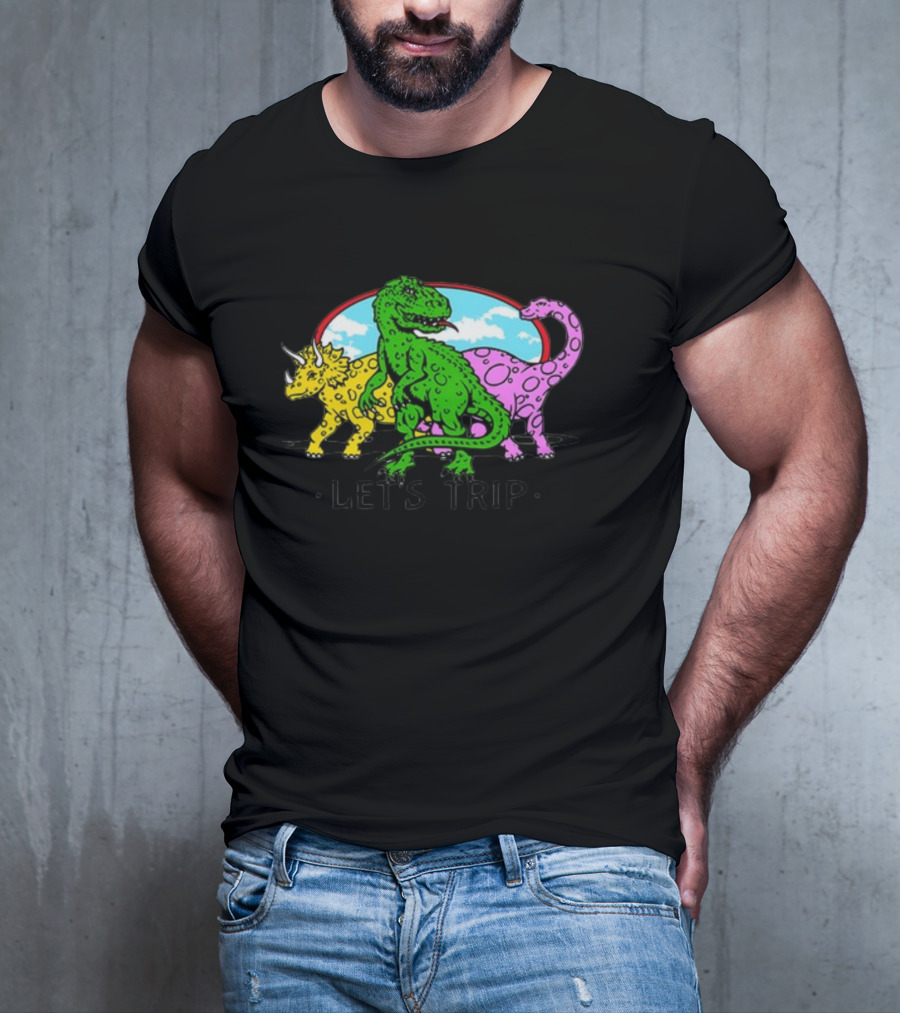 Let's Trip Dinosaur Jurassic T-Shirt