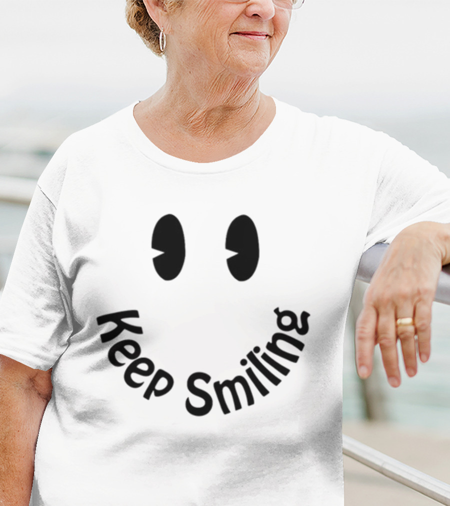 Devon Rodriguez Keep Smiling Face T-Shirt