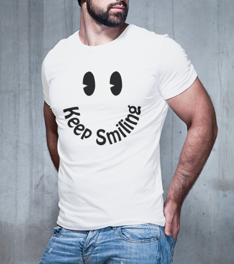 Devon Rodriguez Keep Smiling Face T-Shirt