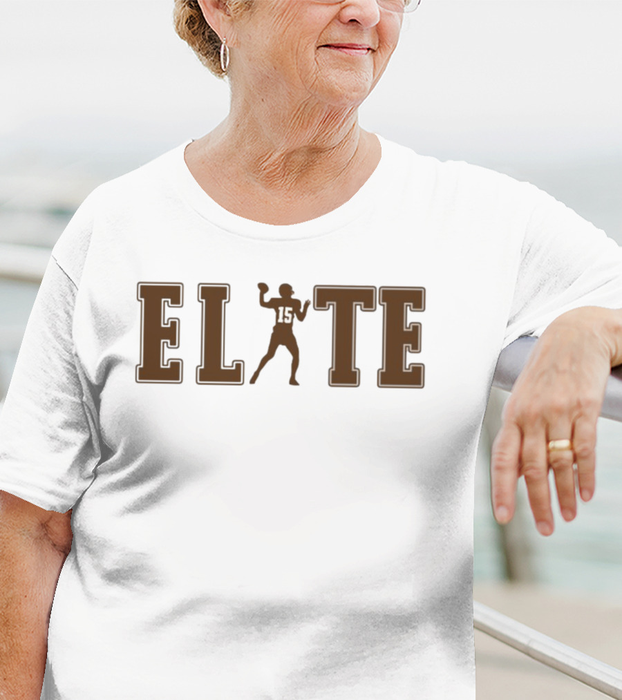 Elite Joe Flacco 15 Bigplay Football Quarterback T-Shirt