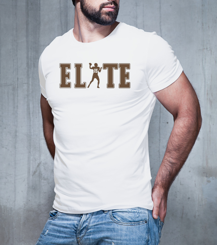 Elite Joe Flacco 15 Bigplay Football Quarterback T-Shirt