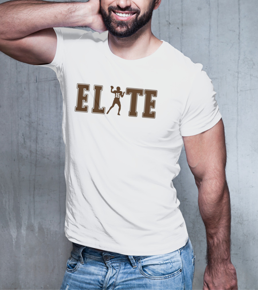 Elite Joe Flacco 15 Bigplay Football Quarterback T-Shirt