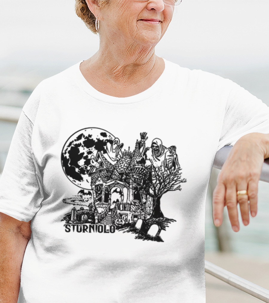 Sturniolo Haunted House Let's Trip Ghosts And Moon T-Shirt