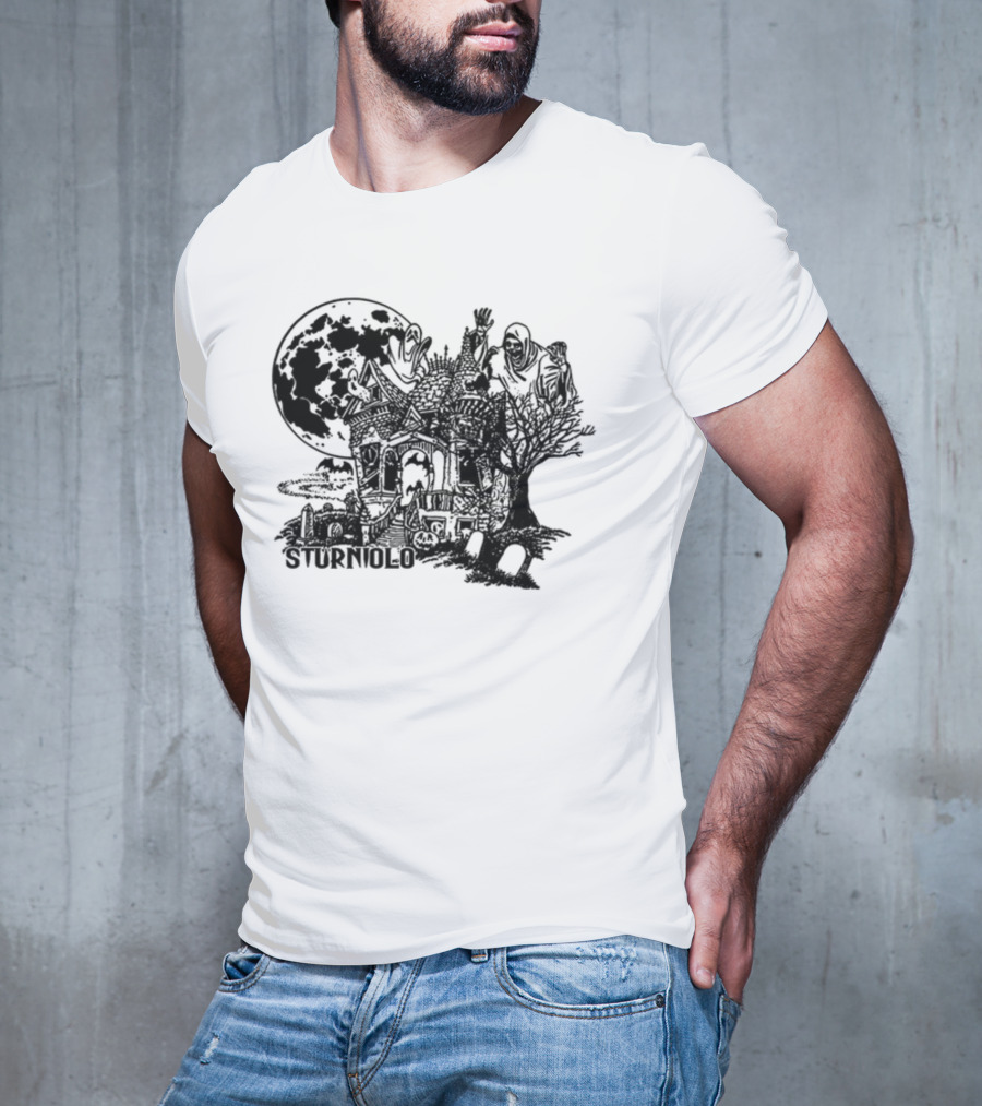 Sturniolo Haunted House Let's Trip Ghosts And Moon T-Shirt