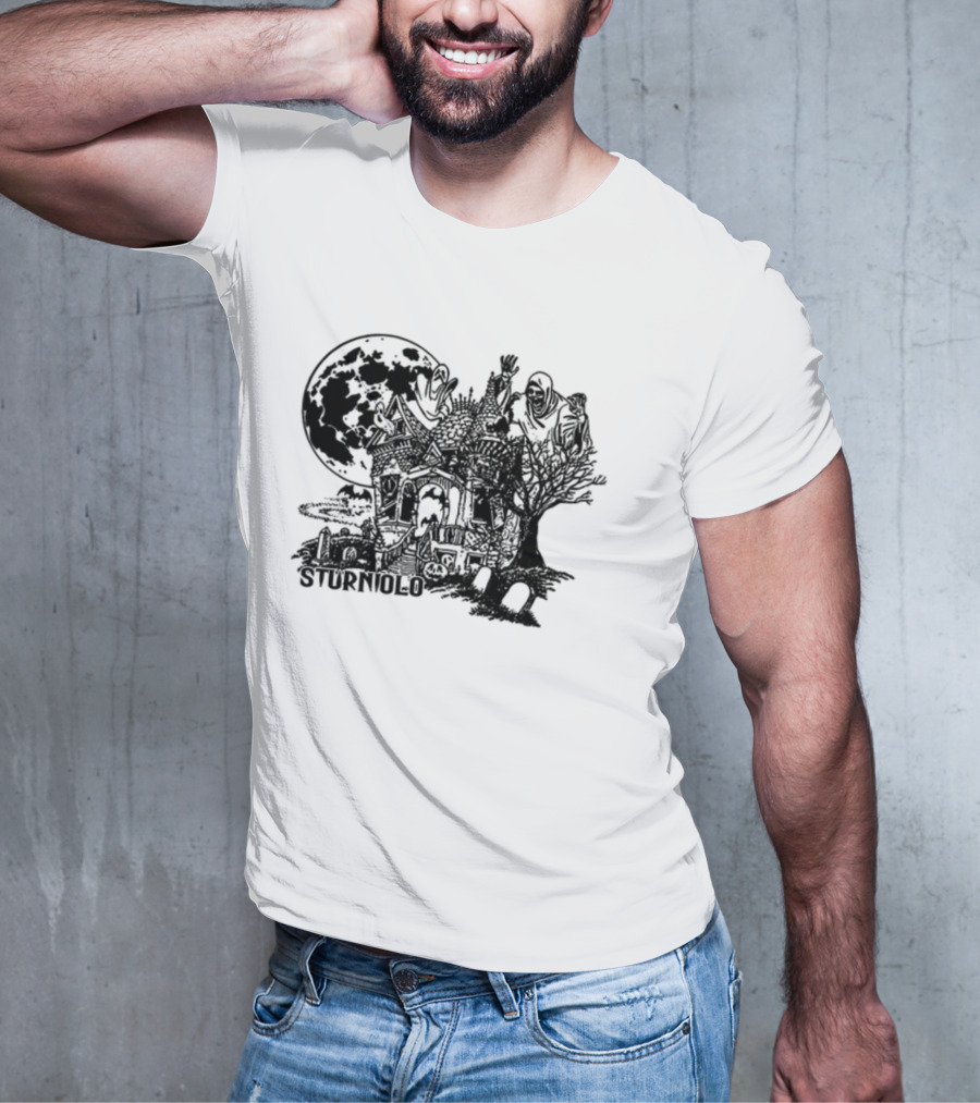 Sturniolo Haunted House Let's Trip Ghosts And Moon T-Shirt