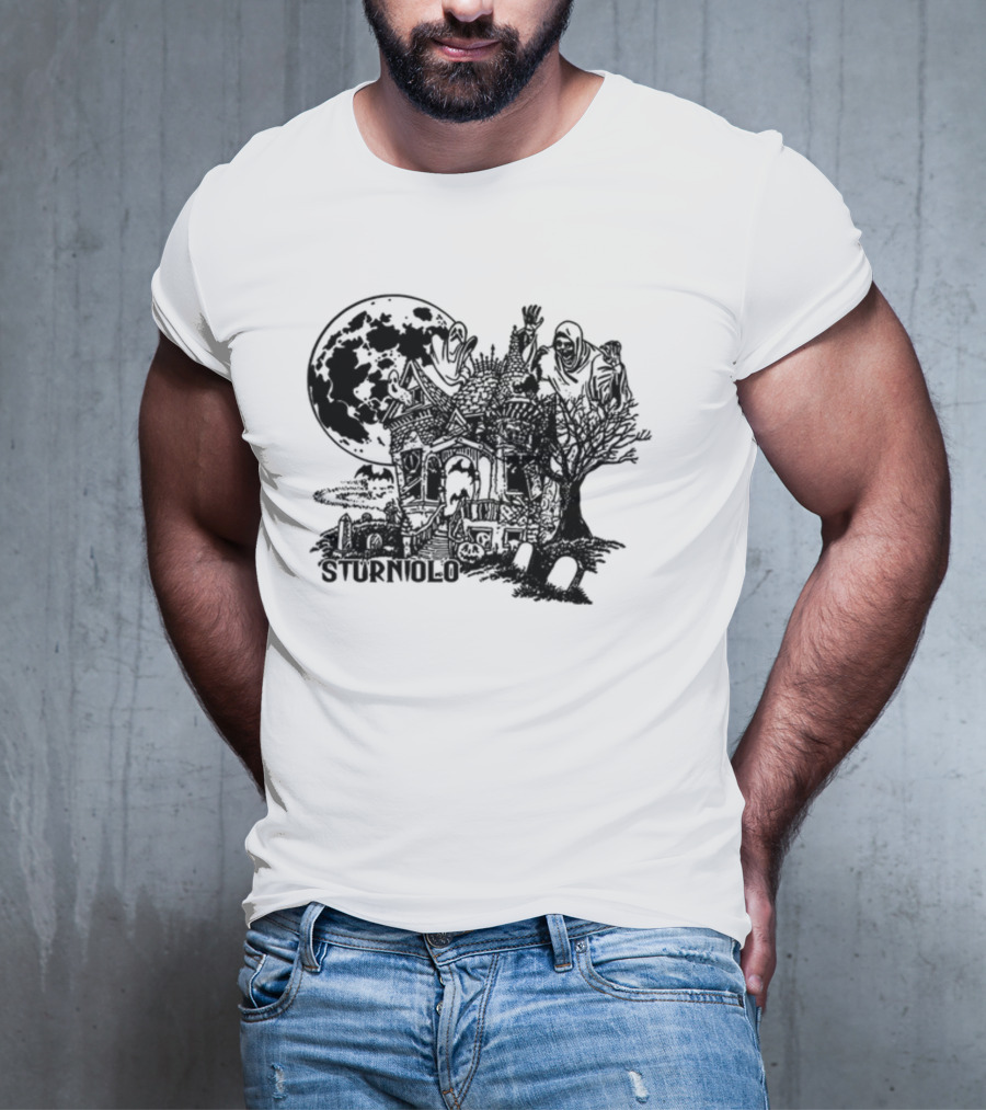 Sturniolo Haunted House Let's Trip Ghosts And Moon T-Shirt