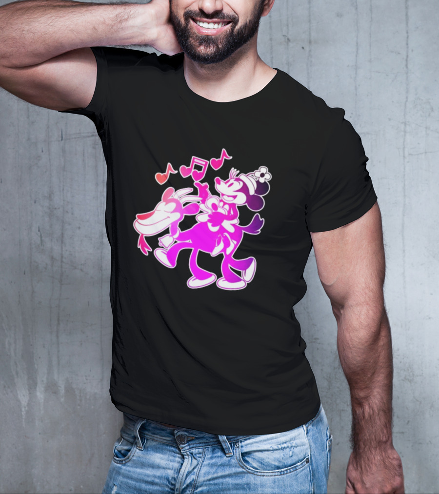 Pixelkitties Steamboat Minerva Musical Adventure Retro Cartoon T-Shirt