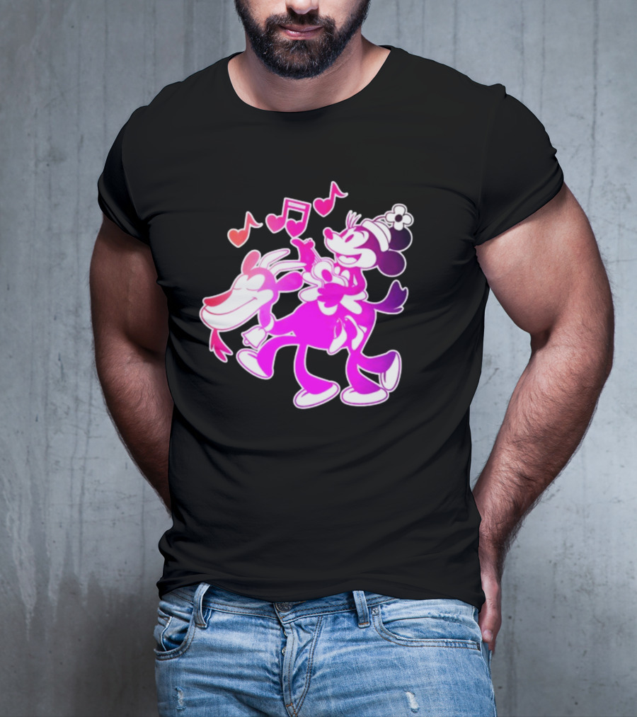 Pixelkitties Steamboat Minerva Musical Adventure Retro Cartoon T-Shirt