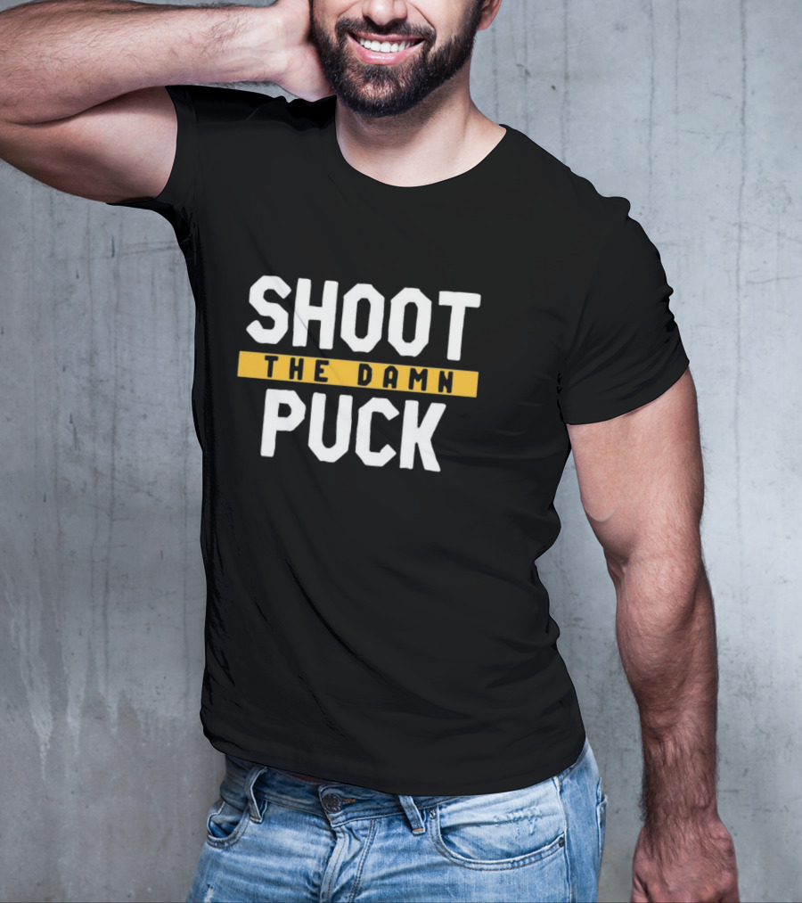 Pittsburgh Shoot The Damn Puck T-Shirt