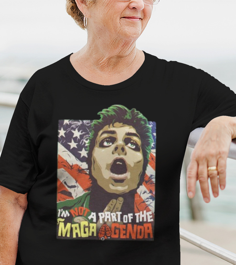 I'm Not A Part Of The MAGA Agenda Political Pop T-Shirt