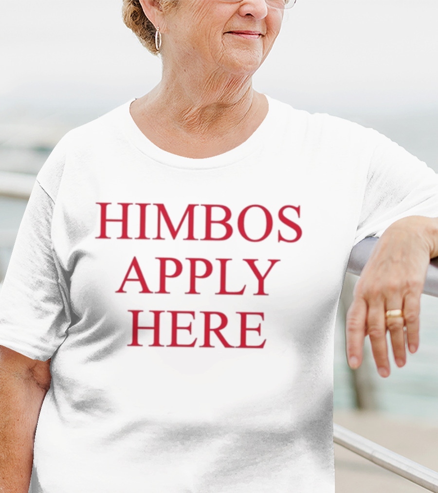 Himbos Apply Here Red T-Shirt