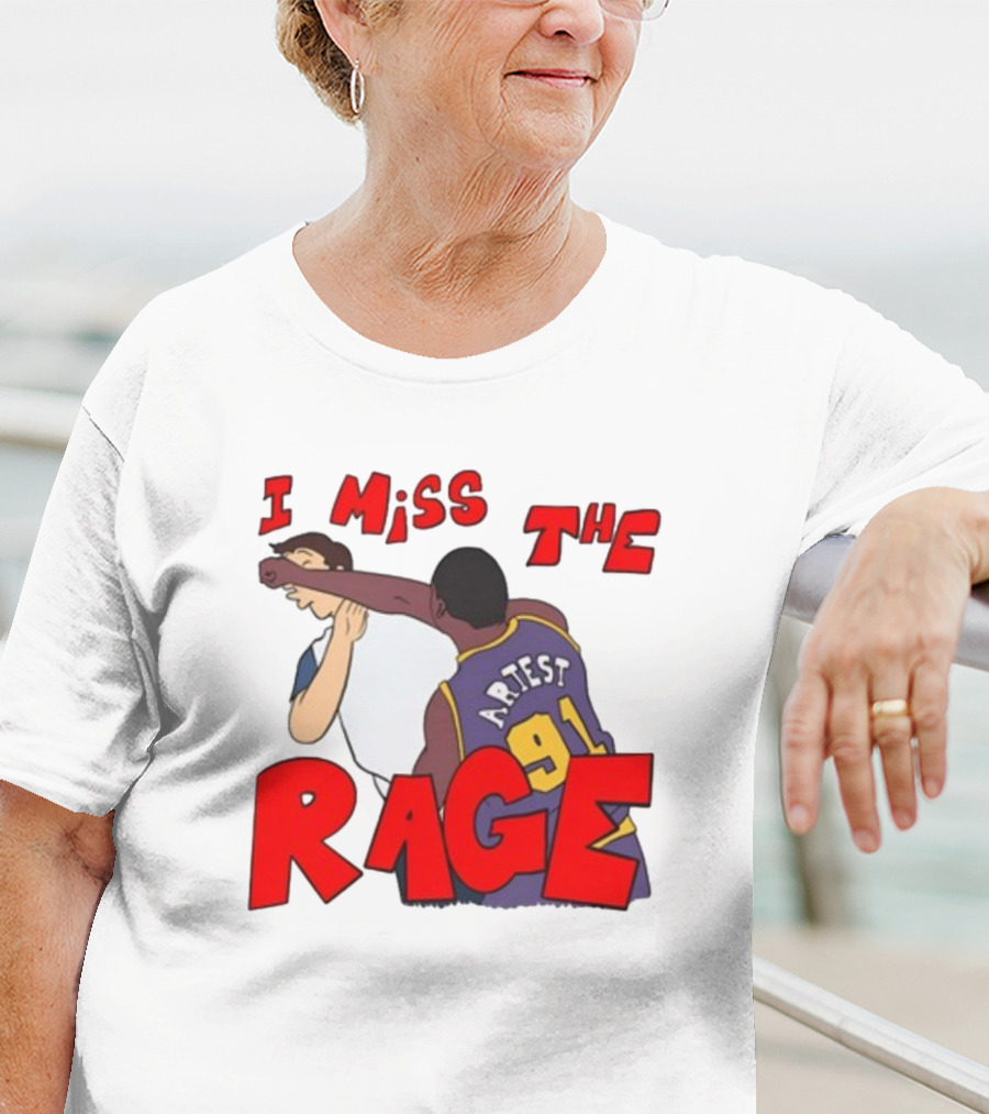 Lucca International I Miss The Rage Artest 91 T-Shirt