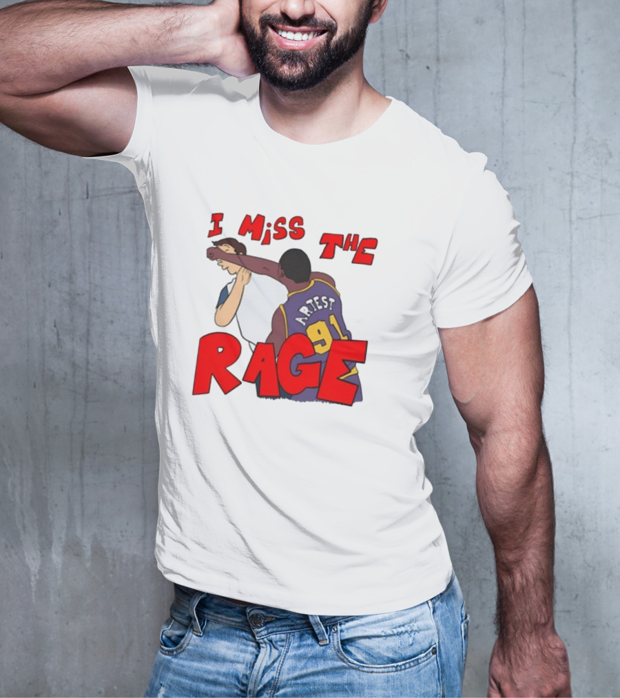 Lucca International I Miss The Rage Artest 91 T-Shirt