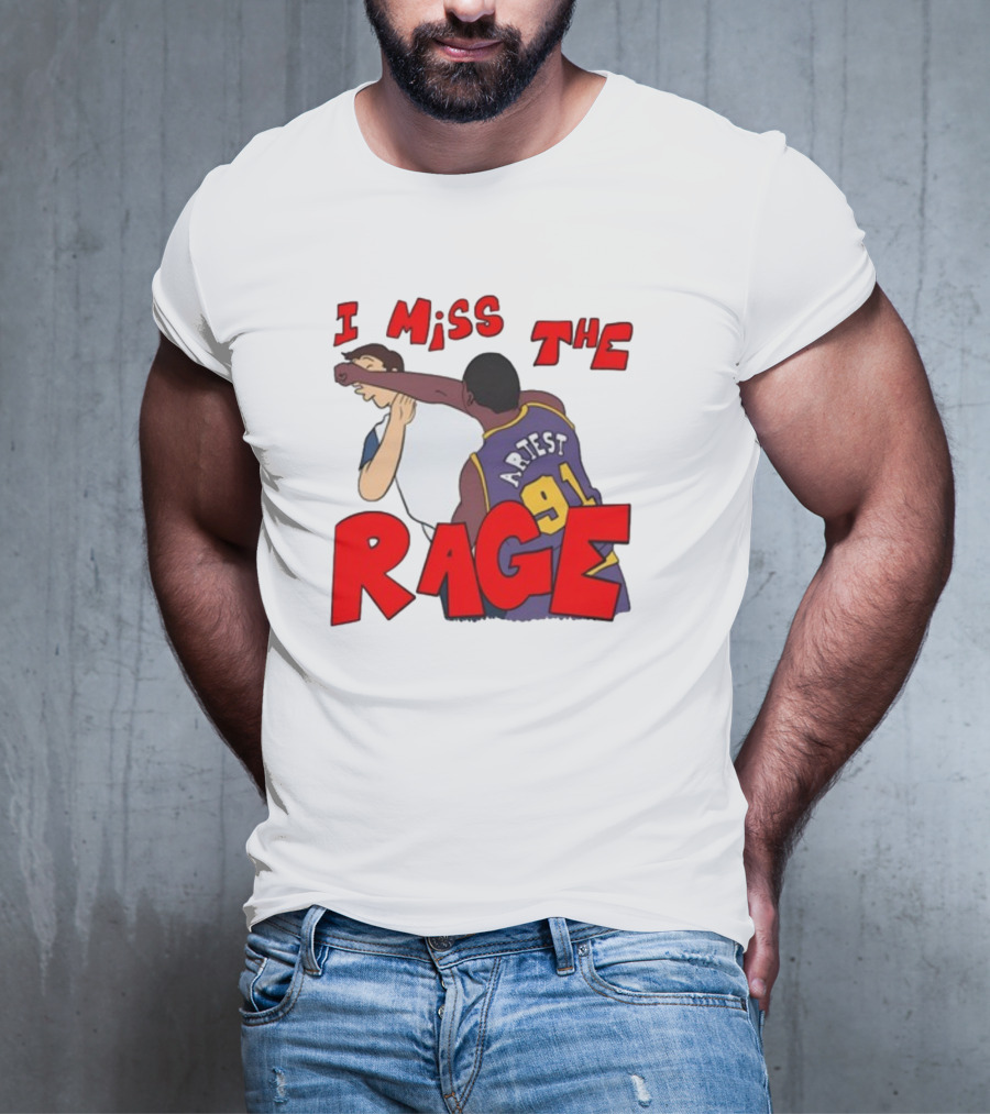Lucca International I Miss The Rage Artest 91 T-Shirt