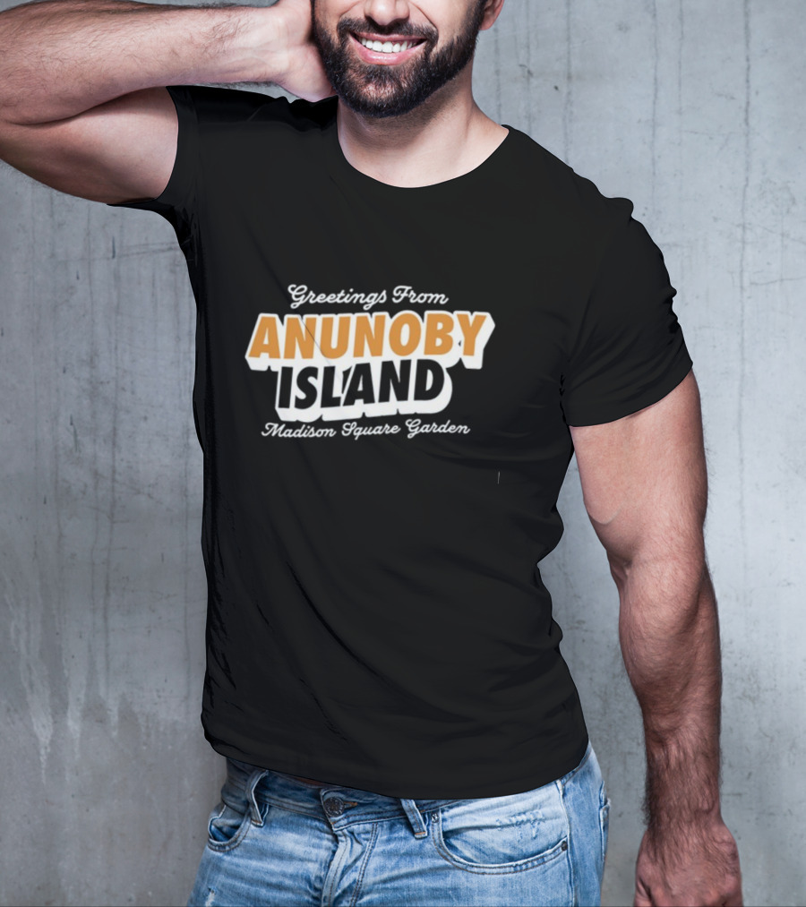 Greetings From Anunoby Island Madison Square Garden T-Shirt