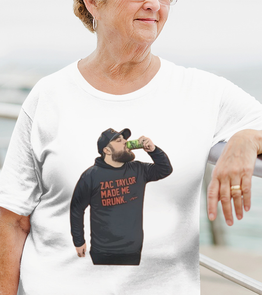 Zac Taylor Made Me Drunk The Garrison Drinking Scene T-Shirt