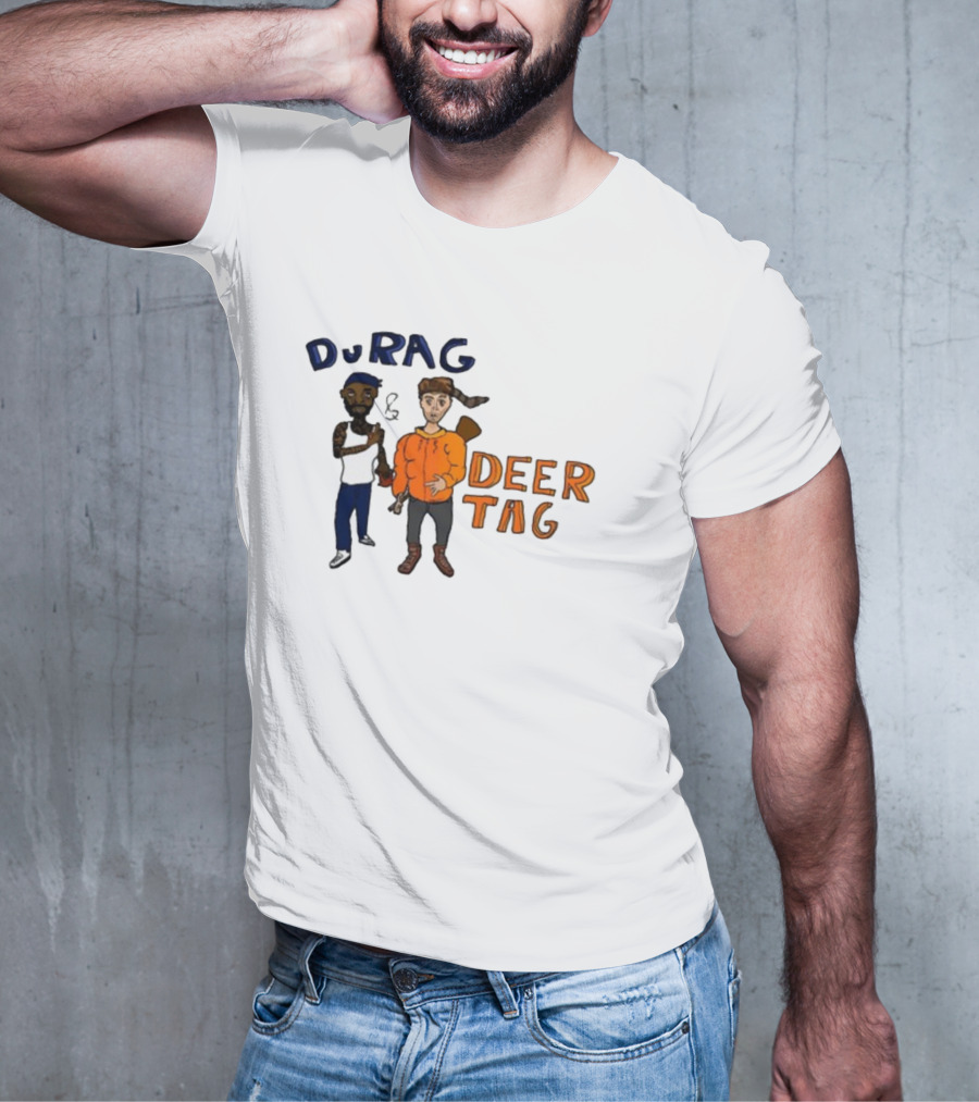 Topbananausa Store Durag Deer Tag T-Shirt