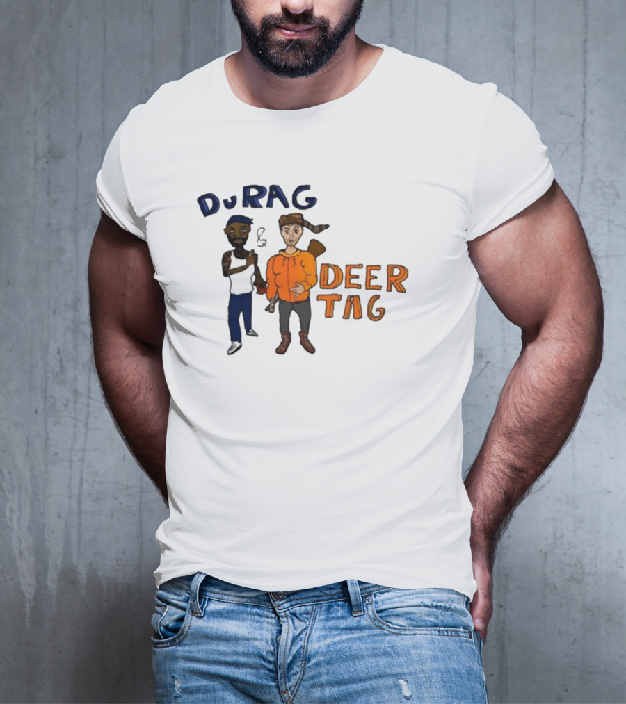 Topbananausa Store Durag Deer Tag T-Shirt
