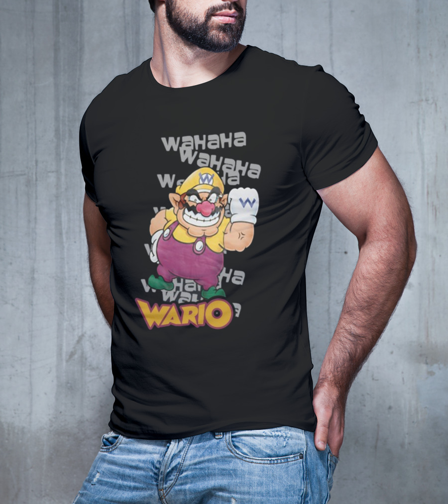 Wahaha Wario Big Beef Wario T-Shirt