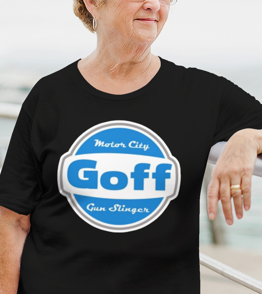 Goff Motor City Gun Slinger T-Shirt