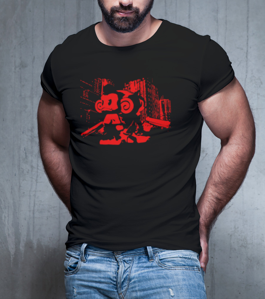 Spread Chaos Go Bananas Monkey City Rampage T-Shirt