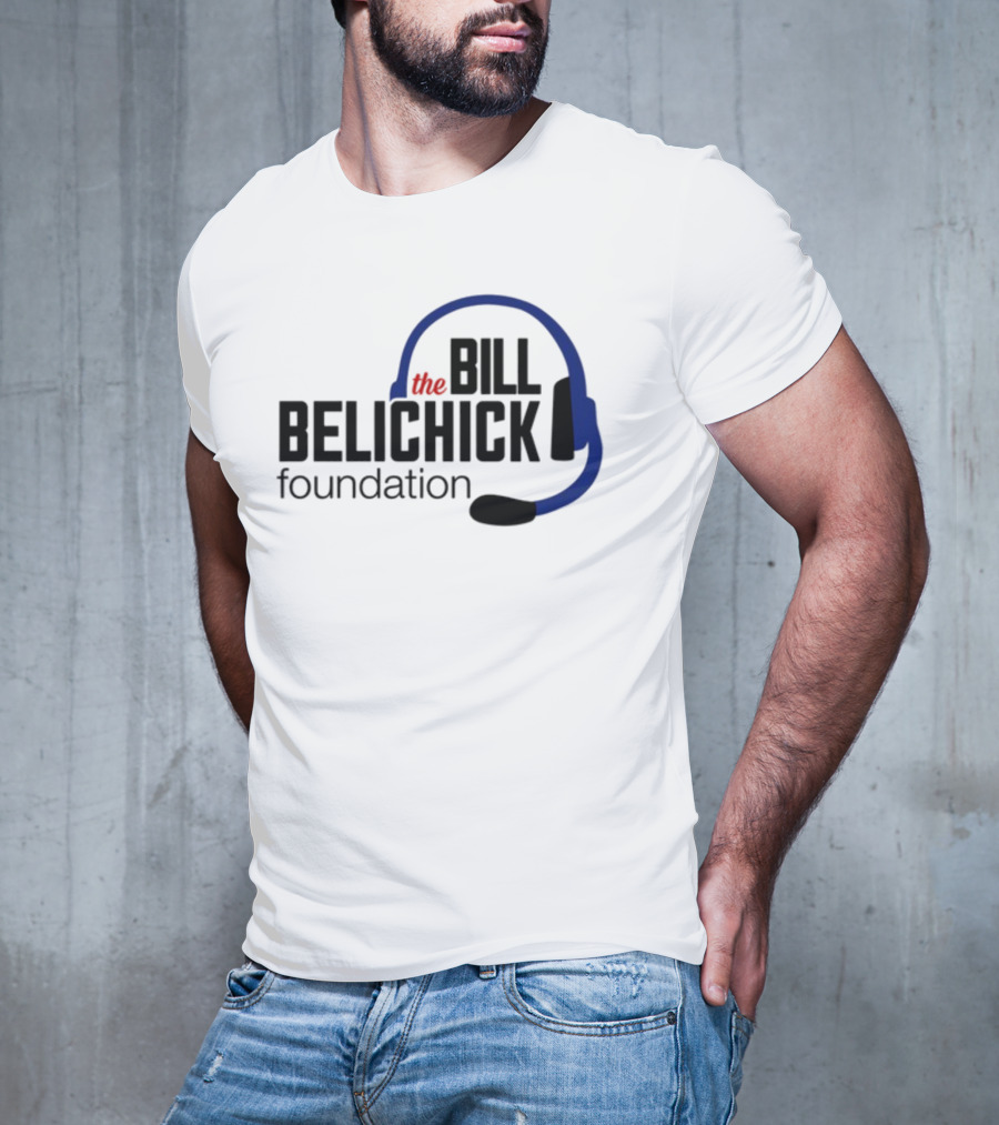 The Bill Belichick Foundation Headset T-Shirt