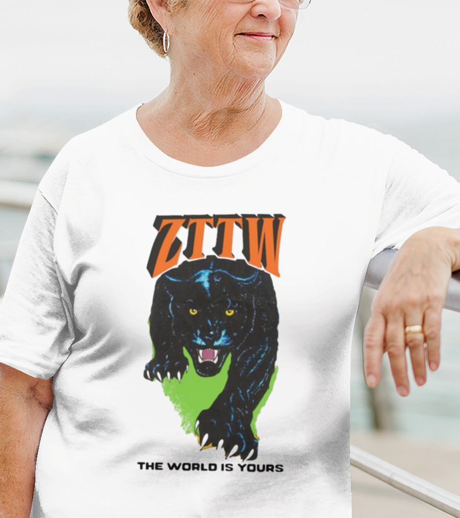 ZTTW The World Is Yours Black Panther T-Shirt