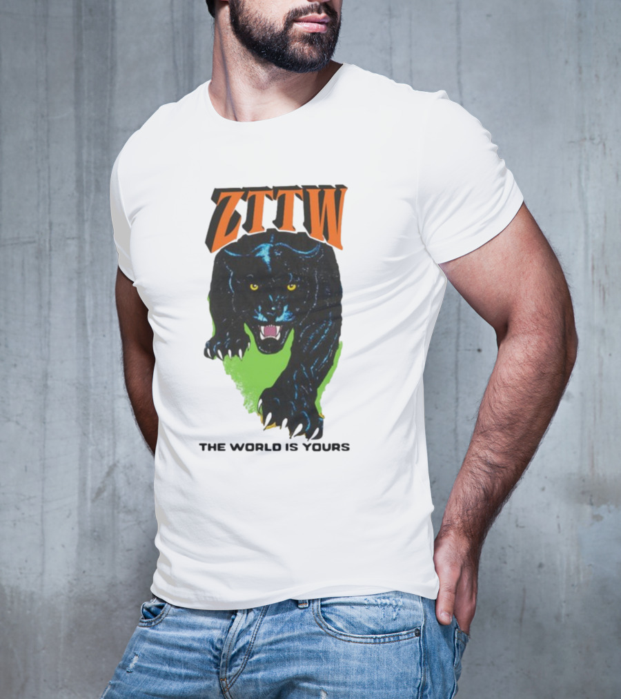 ZTTW The World Is Yours Black Panther T-Shirt