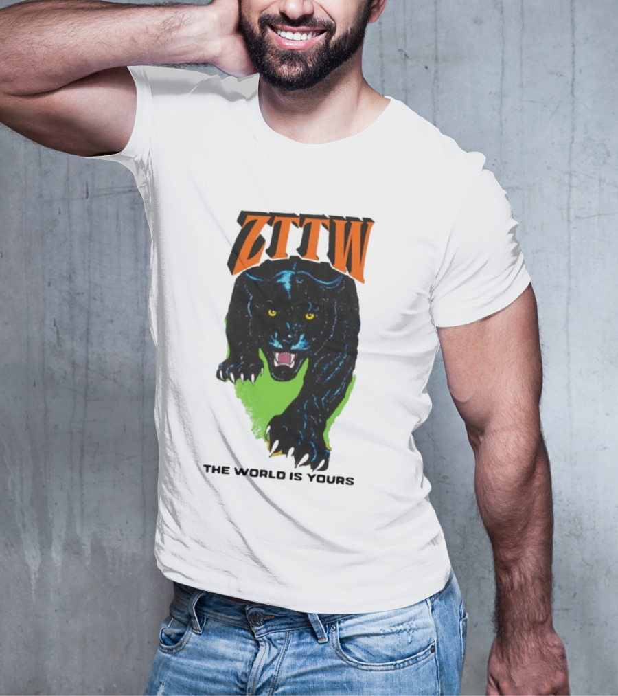 ZTTW The World Is Yours Black Panther T-Shirt