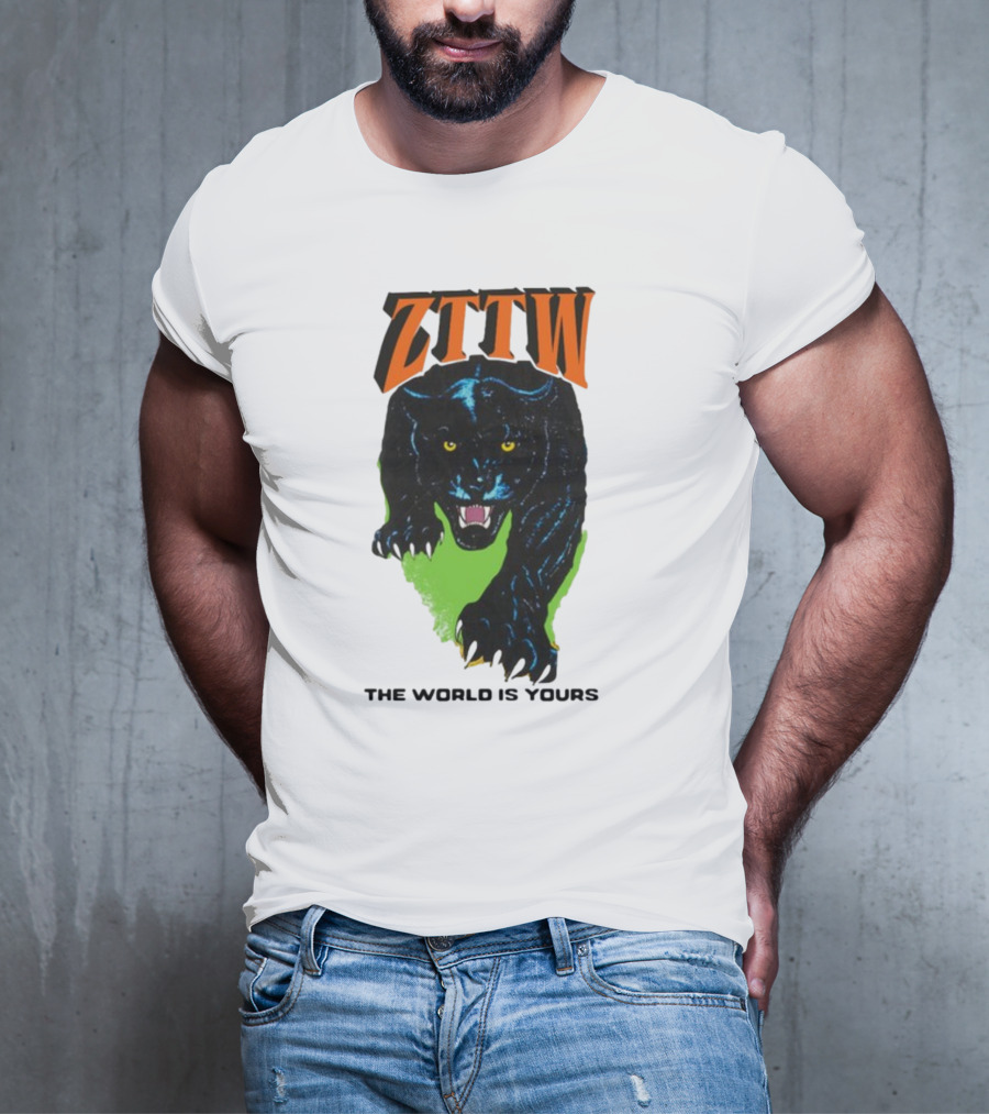 ZTTW The World Is Yours Black Panther T-Shirt