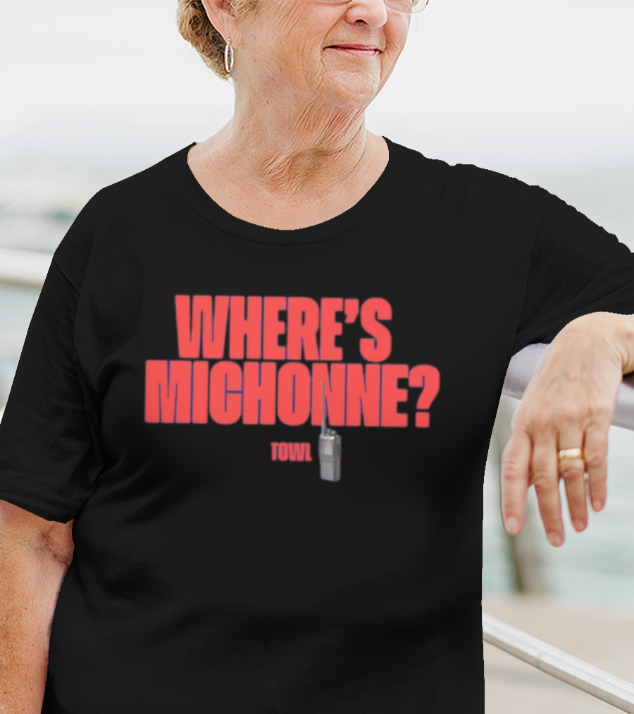 Where's Michonne TOWL The Walking Dead Walkie T-Shirt
