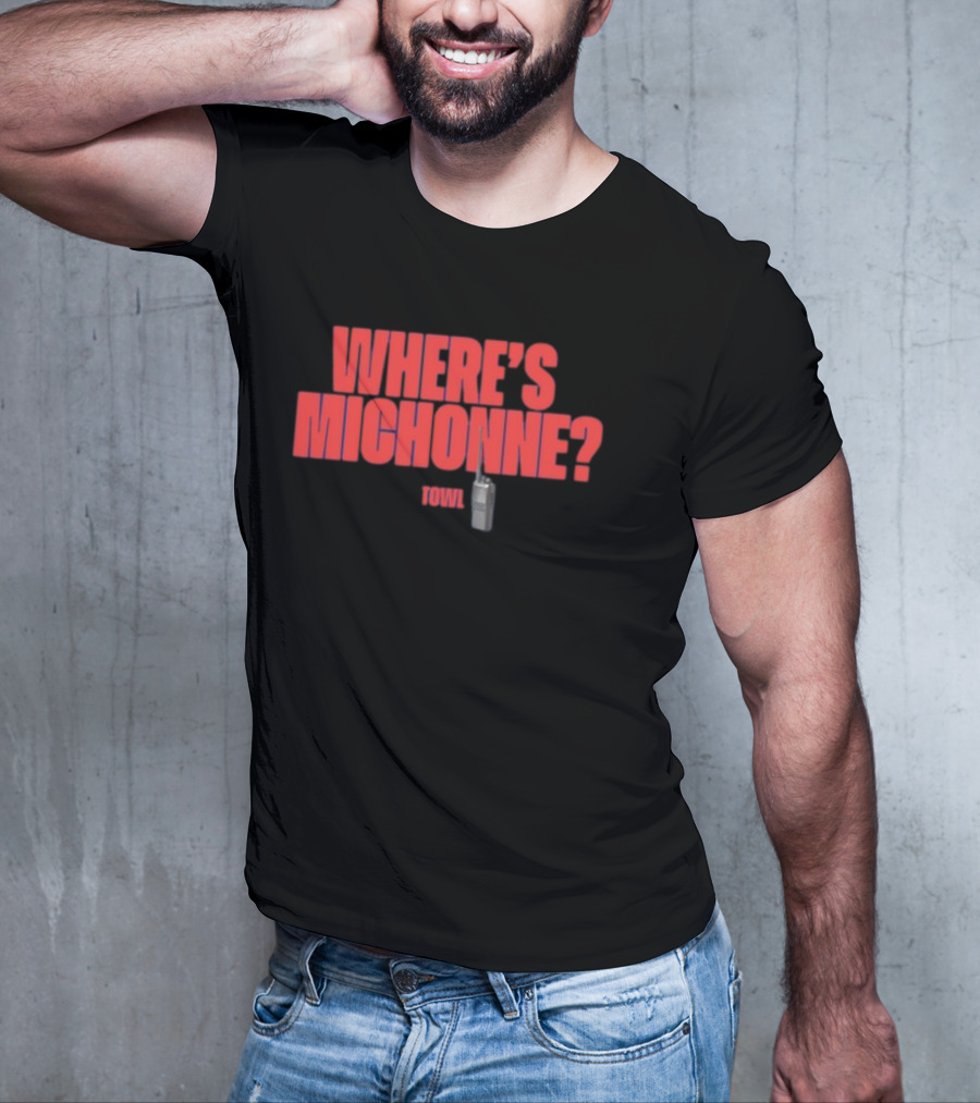 Where's Michonne TOWL The Walking Dead Walkie T-Shirt
