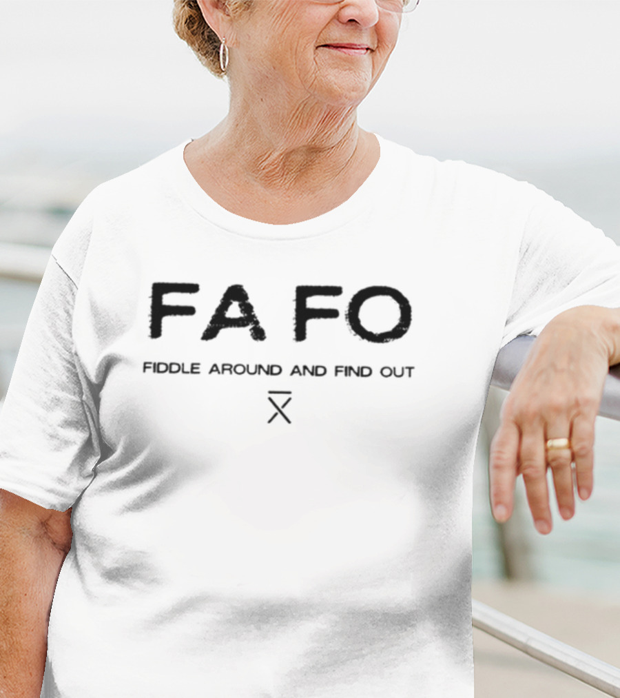 Gatlin Didier FAFO Fiddle Around And Find Out T-Shirt