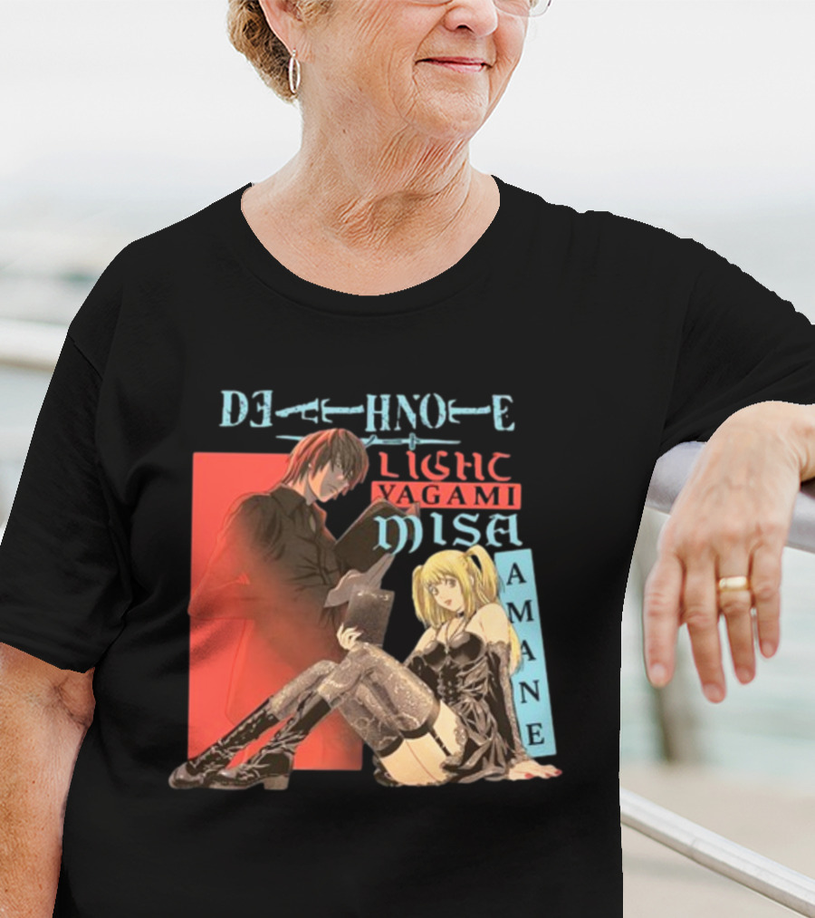Death Note Light Yagami Misa Amane T-Shirt