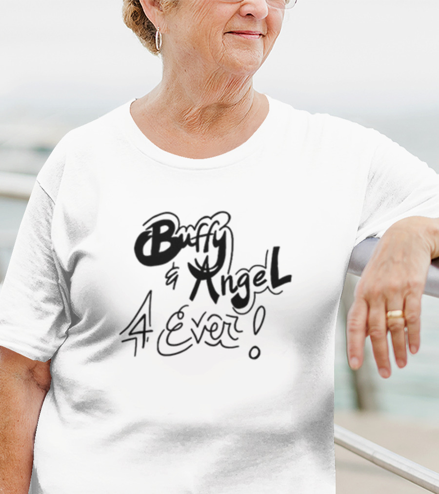 Fabulous Stranger 35 Buffy And Angel 4 Ever T-Shirt