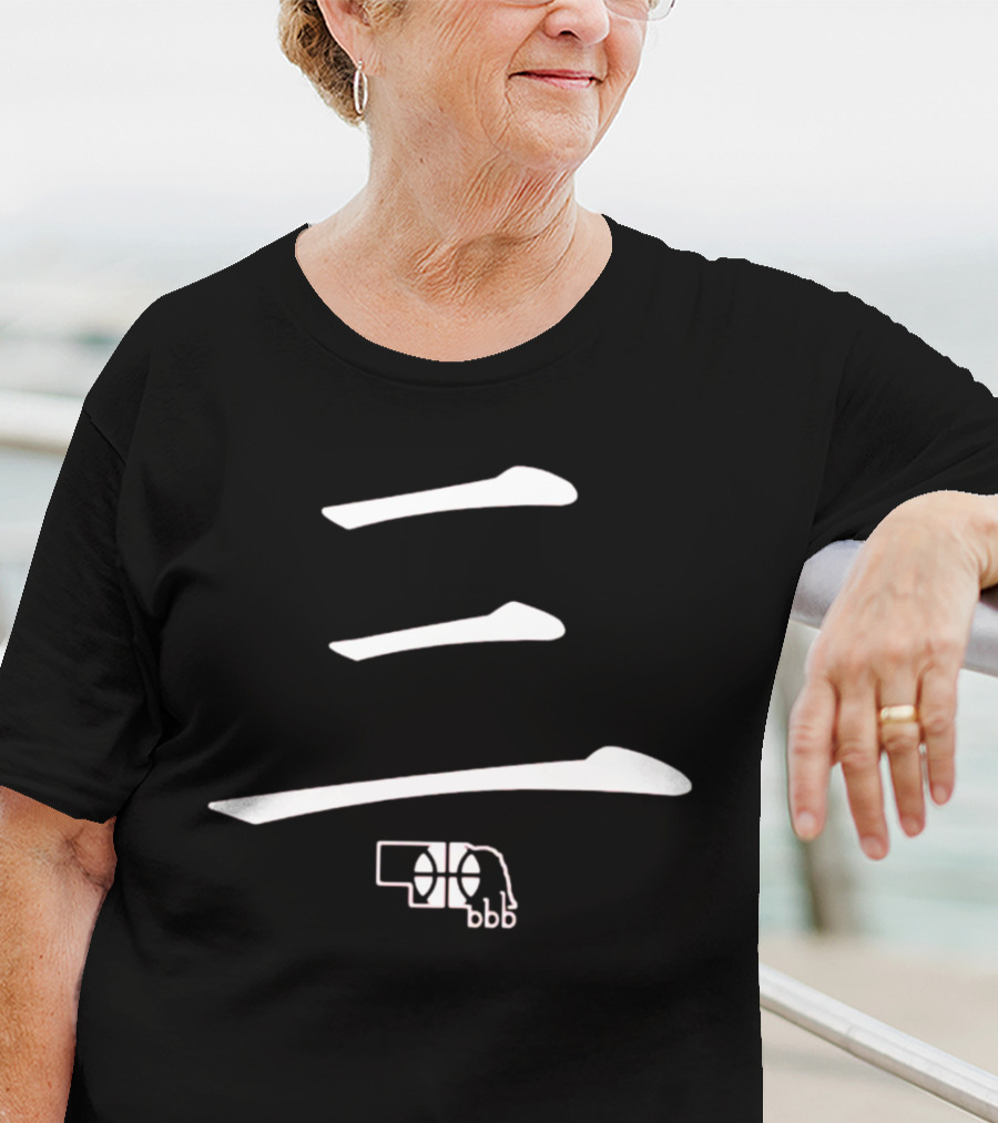 Bbbprinting Triple B For 3 Layers And Shapes T-Shirt