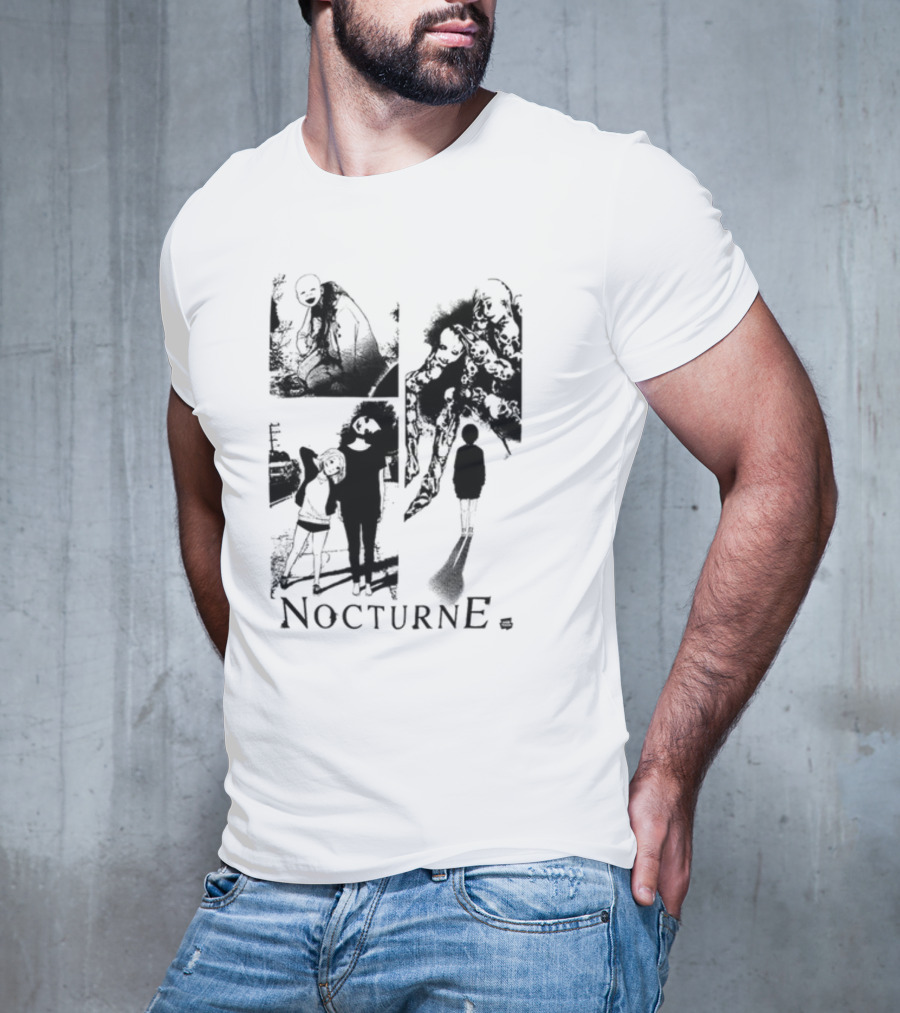 Nocturne Fyyaa123 Mysterious Panels Horror Figures T-Shirt