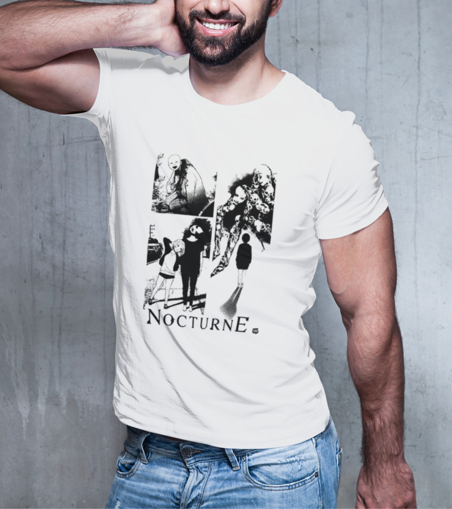Nocturne Fyyaa123 Mysterious Panels Horror Figures T-Shirt