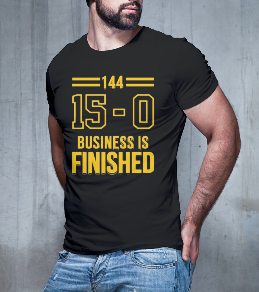 144 15-0 Business Is Finished Triblend T-Shirt
