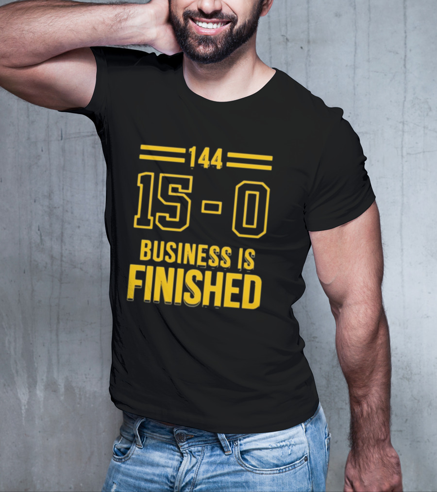 144 15-0 Business Is Finished Triblend T-Shirt