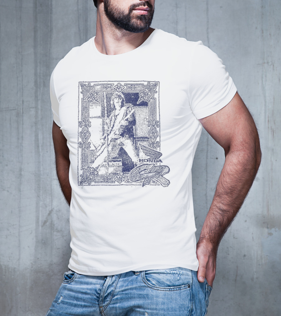 Honda CR Ramone Motorcycle T-Shirt