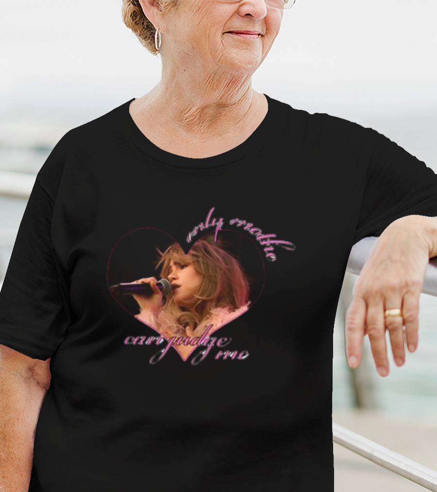 Sukiwaterhouse Only Mother Can Judge Me Heart Singer Microphone T-Shirt